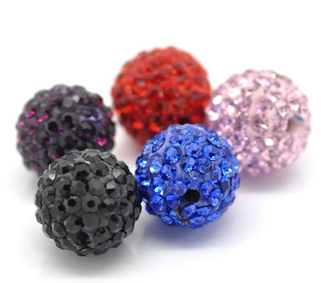 Imagen para la categoría Pave Rhinestone Beads